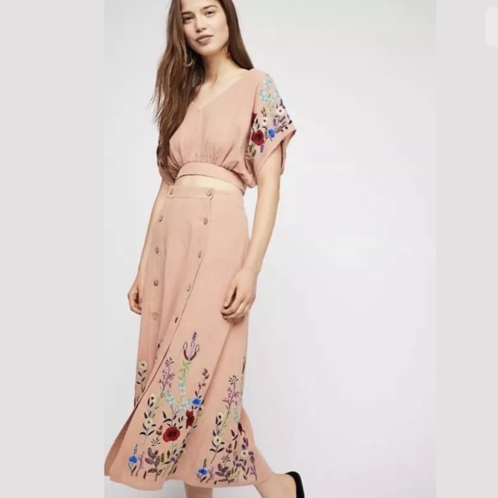 Free People Sunny Stroll SKIRT ONLY!
